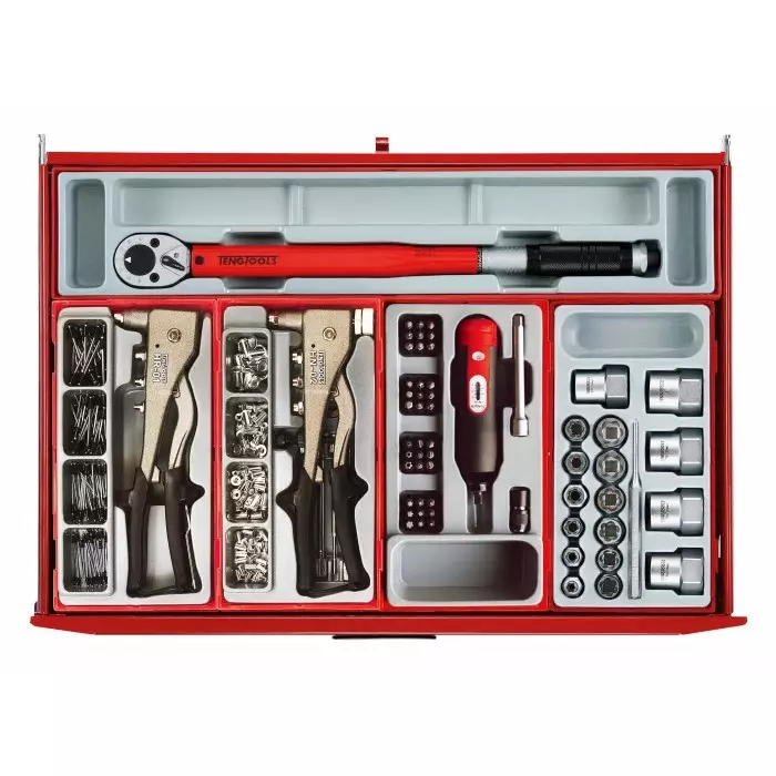 Teng Tools 1055 Piece Automotive Tool Kit with Trolley, TC mm1055N