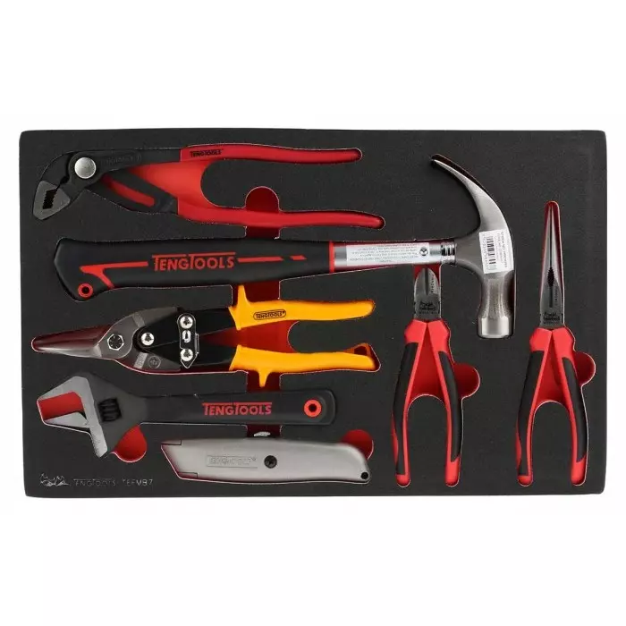 Teng Tools 7 Piece Electricians Tool Kit, TEFMB7