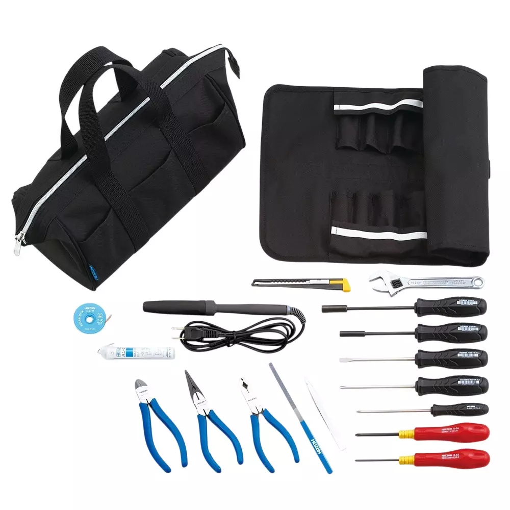 HOZAN 17 Pcs Tool Set, S-310