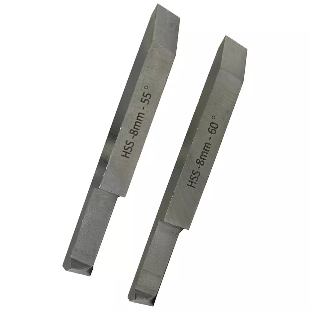 Assorts Double End External & Threading Tool Set High Speed Steel M2 8x8 mm Shank