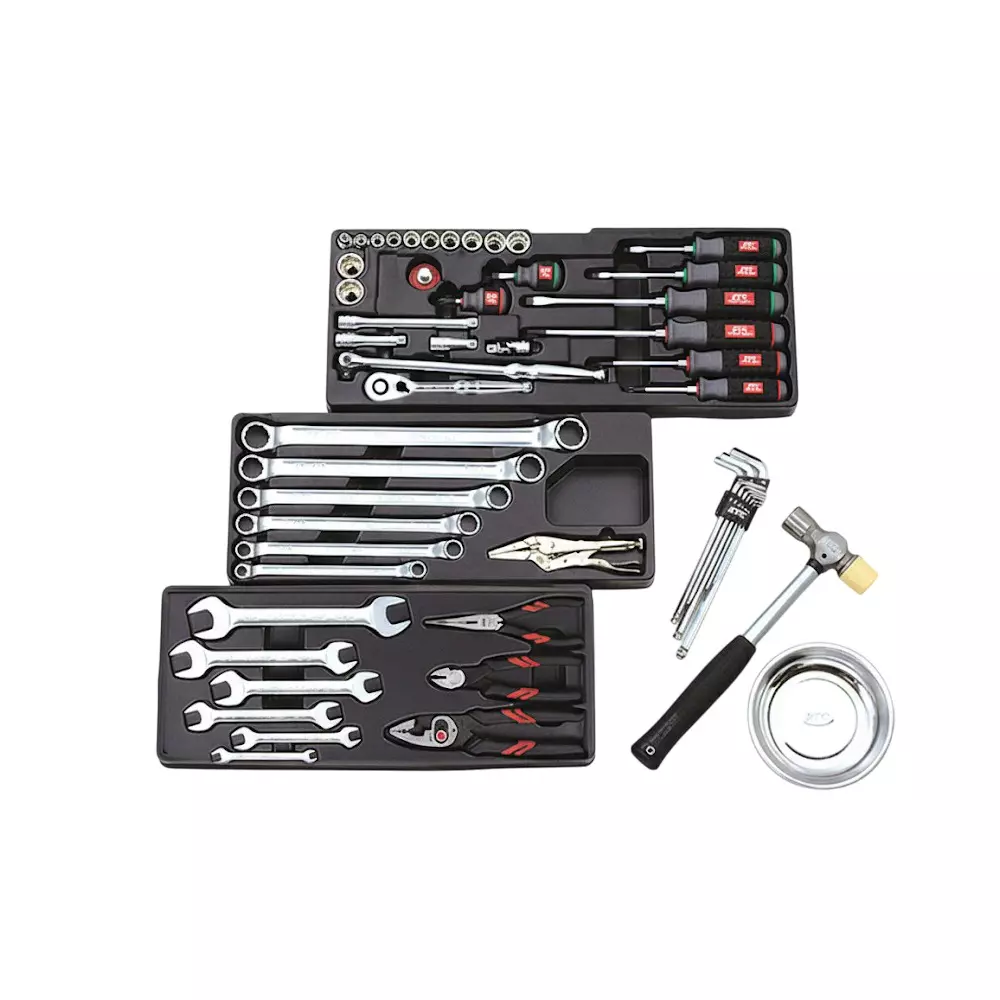 Ktc Tool Set Kit in Red Chest, SK3542BXR (Pack of 54)