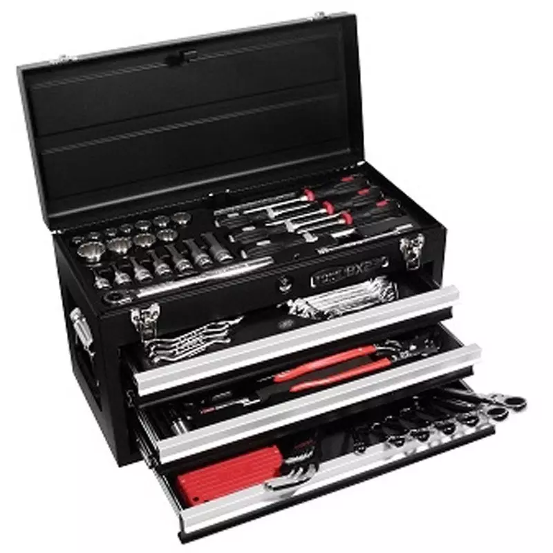 TONE Doteichi Tool Set Metal Black 470x240x405 mm, TSY80BK