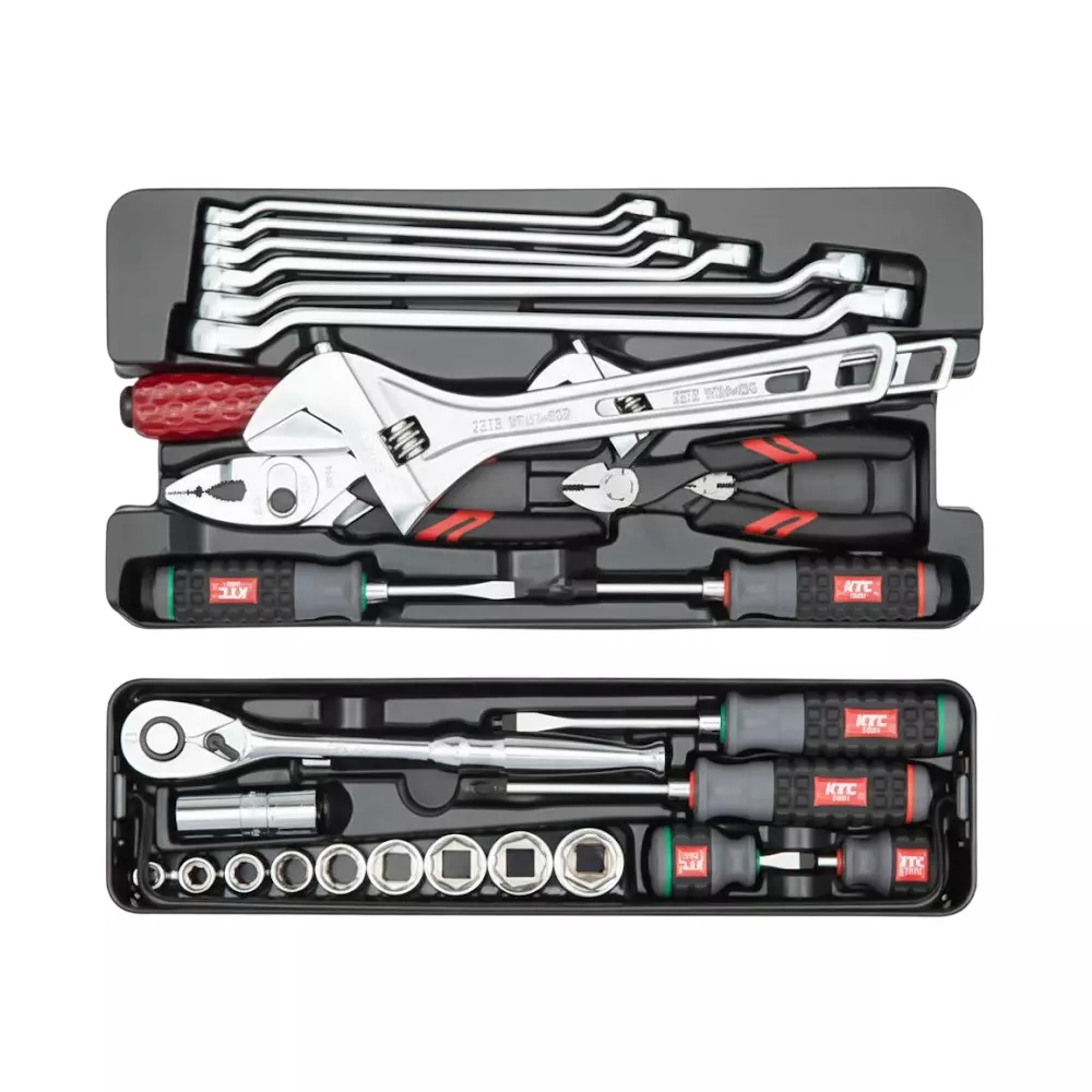 Ktc Tool Set Single-Opening Metal Case Type 12.7 mm Sq. Drive, SK4442S