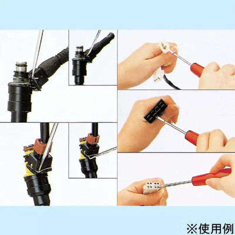 Ktc Connector Tool Set 3 Release Tools 3 Terminal Tools, ECC6 (Pack of 6)