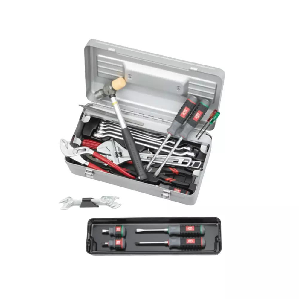 Ktc Tool Set Kit with Wrenches and Drivers, SK0312S (Pack of 31)