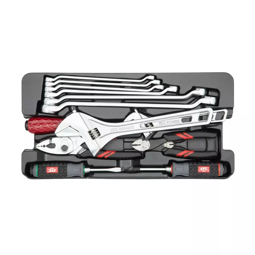 Ktc Tool Set Kit with Wrenches and Drivers, SK0312S (Pack of 31)