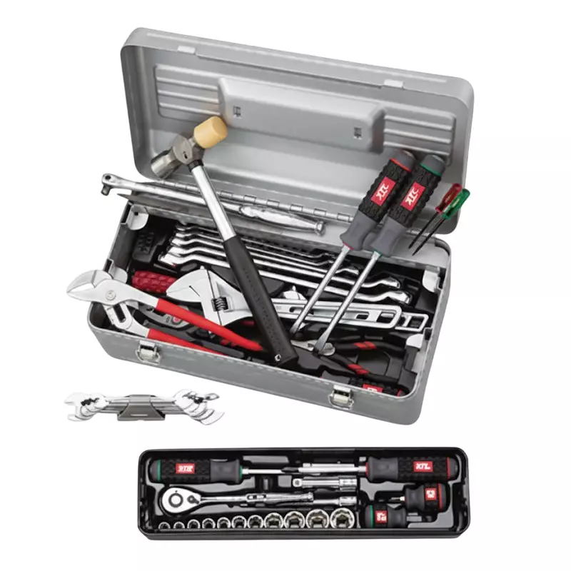 Ktc Tool Set Single-Opening Metal Case Type 9.5 mm Sq. Drive, SK3482S