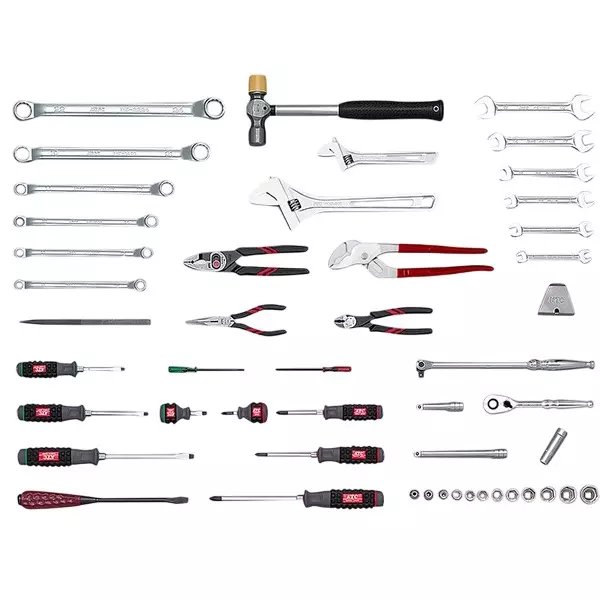 Ktc Tool Set Single-Opening Metal Case Type 9.5 mm Sq. Drive, SK3482S