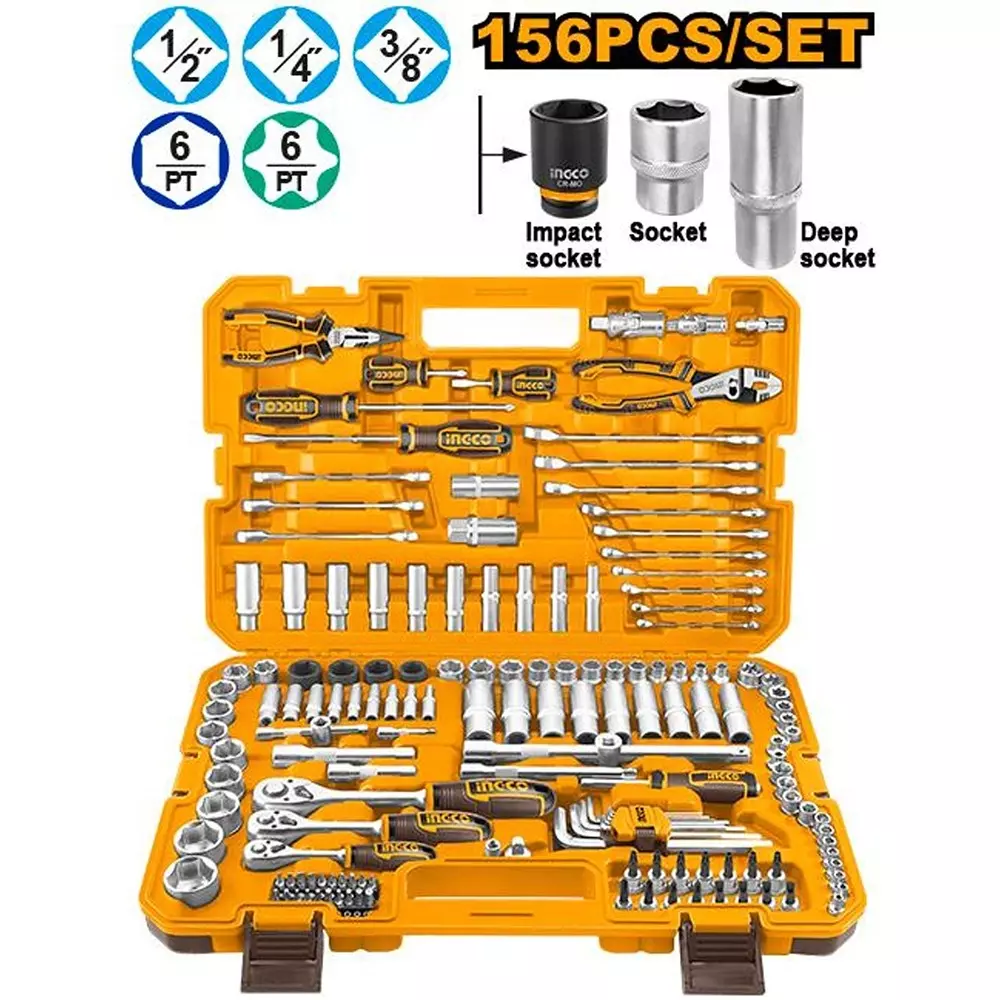 ingco-combination-tools-set-63-95-127-mm-ratchet-wrench-hexagonal-socket-chromium-vanadium-steel-hkthp21561