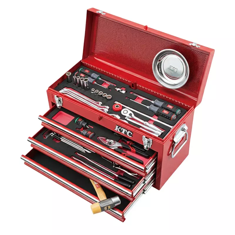 Ktc Motorcycle Tool Set 9.5 mm Sq. Drive, SK3510XMC