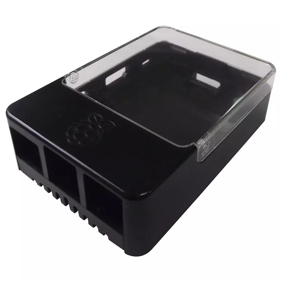 MULTICOMP PRO Raspberry Pi Enclosures & Cases RASPBERRY PI HAT ENCLOSURE, CBPIHAT-BLK