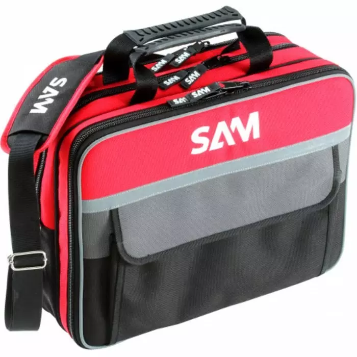 Sam Fabric Briefcase with Shoulder Strap 450 mmx360 mmx150 mm, CP-100N