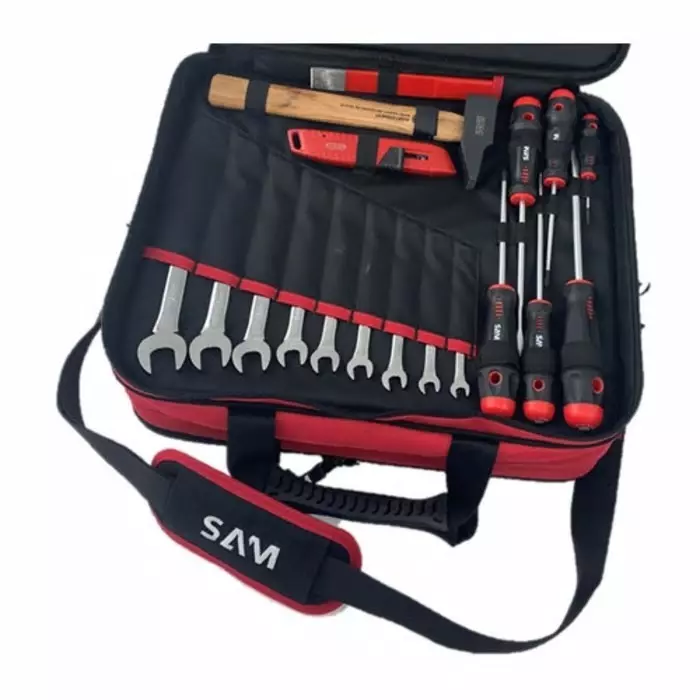 Sam Fabric Briefcase with Shoulder Strap 450 mmx360 mmx150 mm, CP-100N
