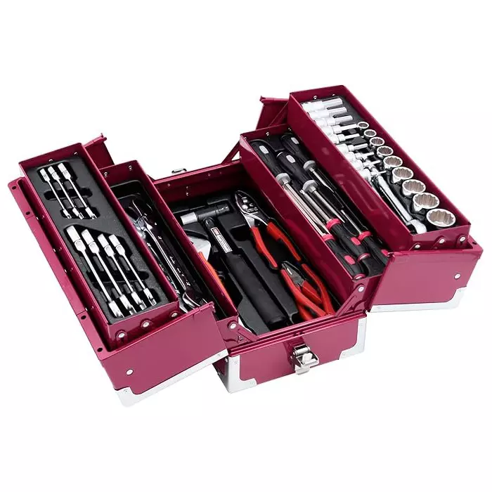 TONE Tool Set Steel Raspberry 220x433x240 mm, TSH430RB