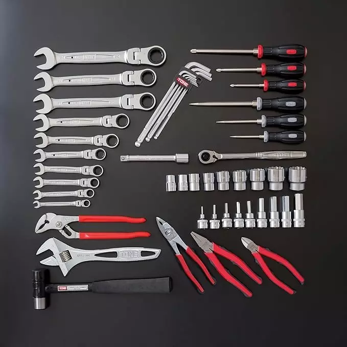 TONE Tool Set Steel Raspberry 220x433x240 mm, TSH430RB