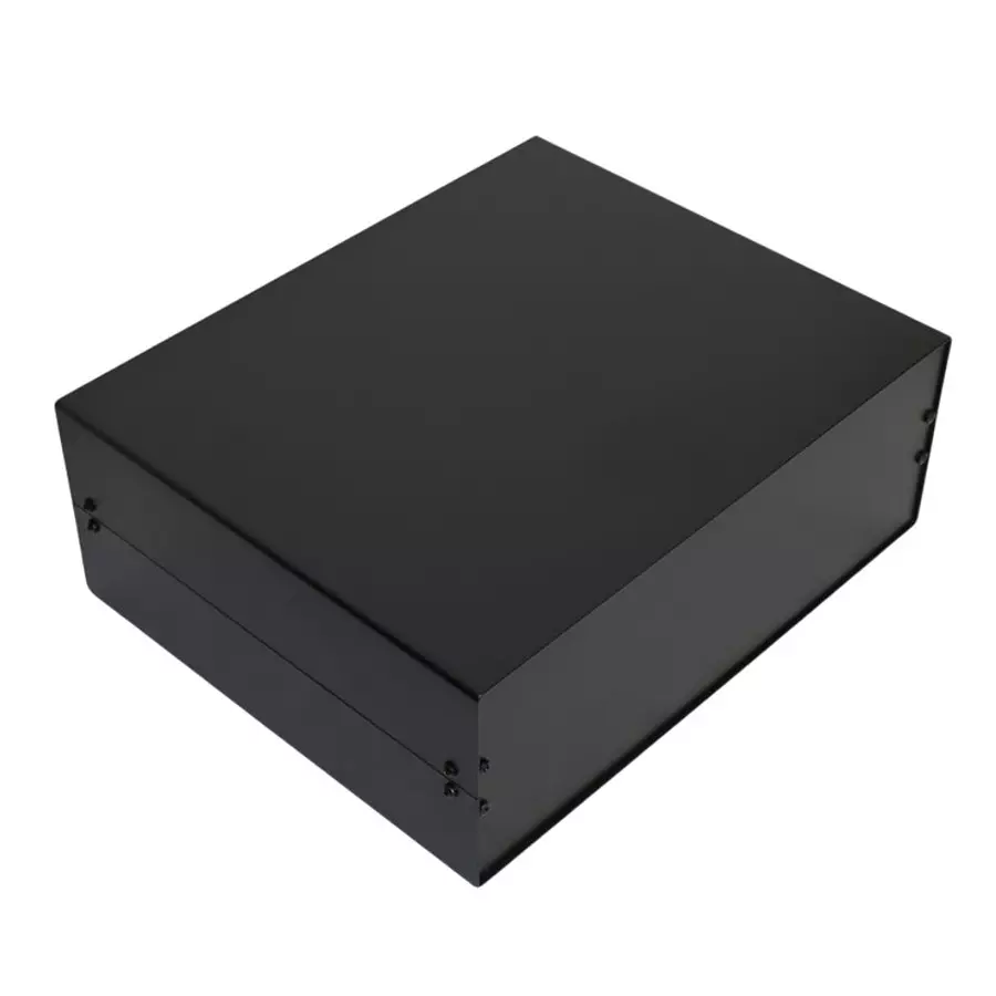 RS PRO Aluminium Case 261x300x134 mm Aluminium Black 1630 g ZR261 IP40, 2883195