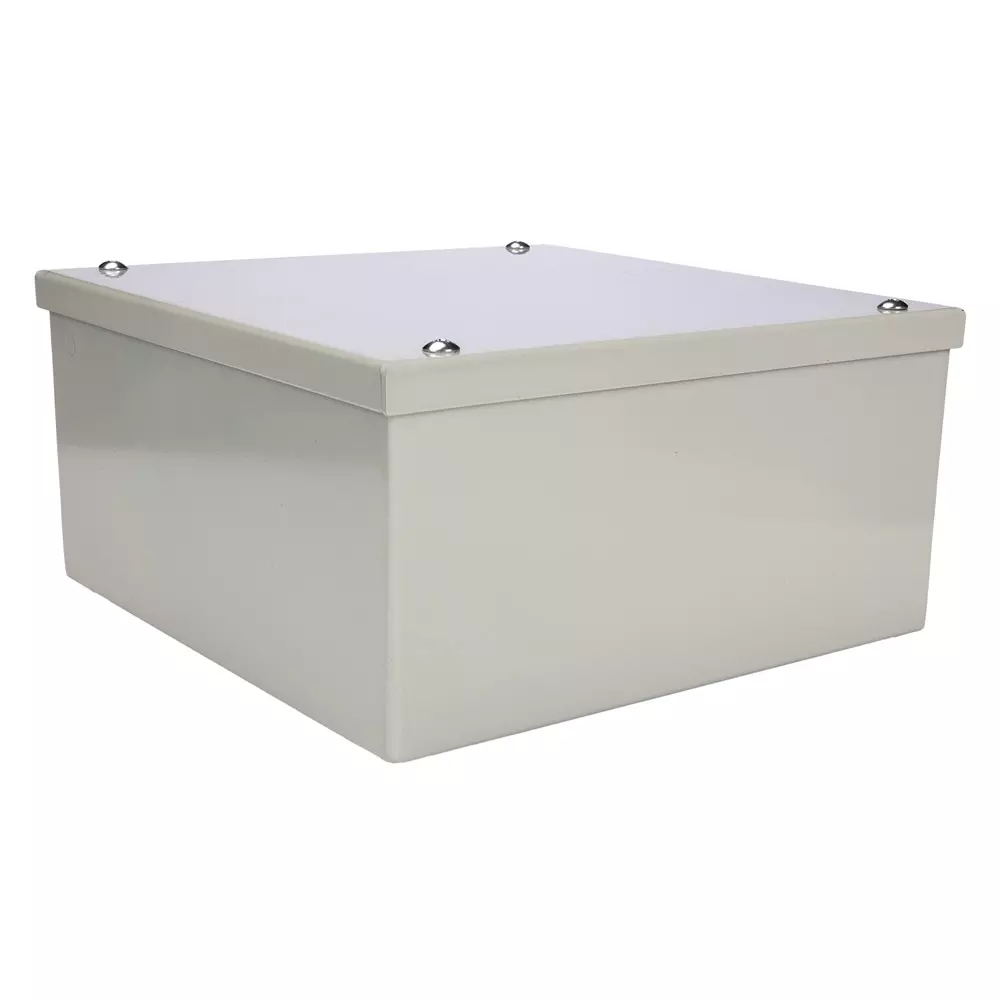 RS PRO Instrument Case 200x200x100 mm Cold Rolled Steel Grey GS, 2664957