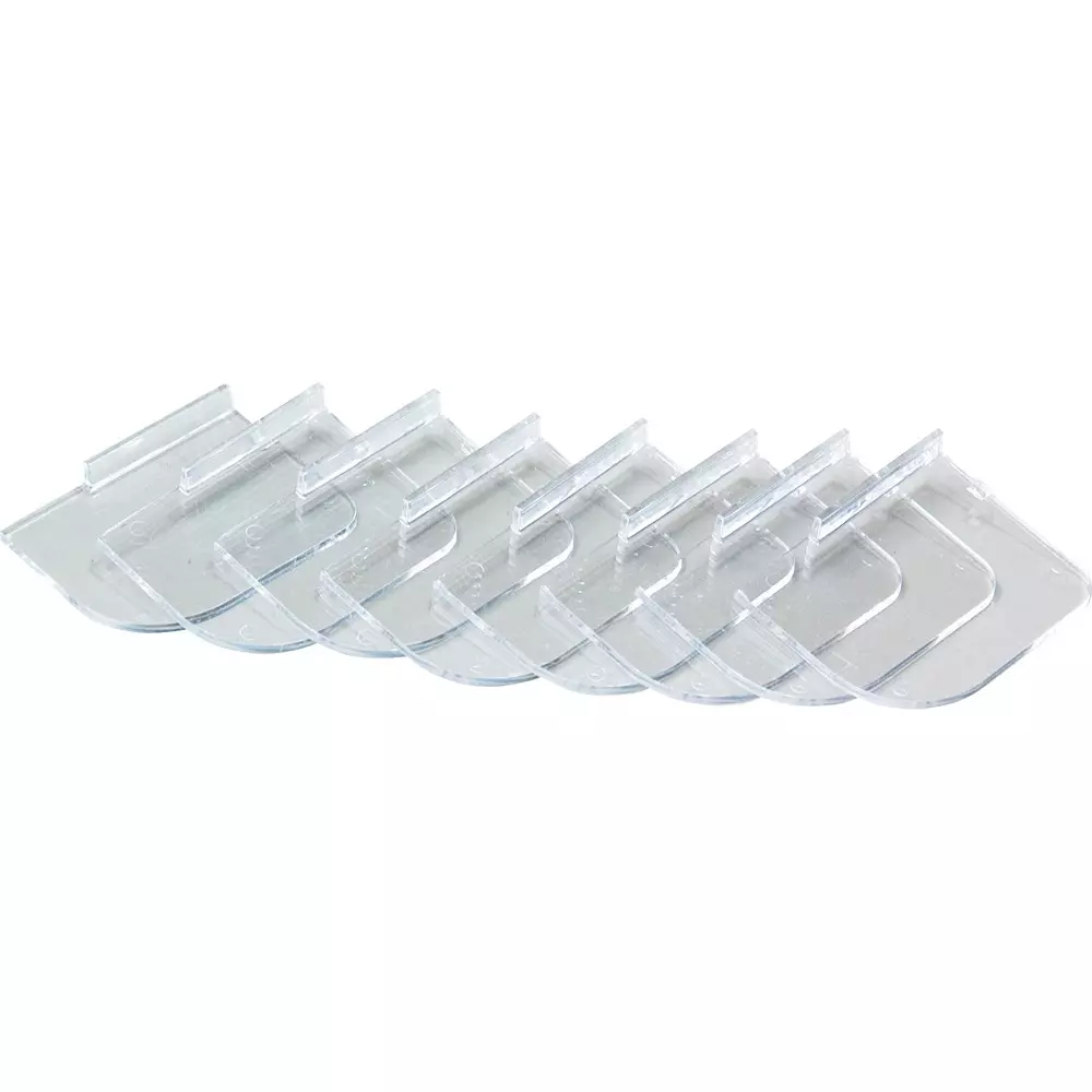 HOZAN Partition Plate 2 mm Thickness, B-322 (Pack of 8)