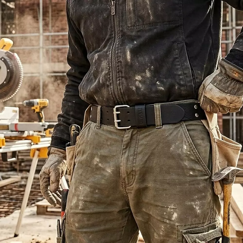 dewalt-fully-adjustable-leather-belt-black-color-with-double-tongue-roller-buckle-for-29-to-46-inch-736-to-1168-cm-waist-size-dwst1-75661