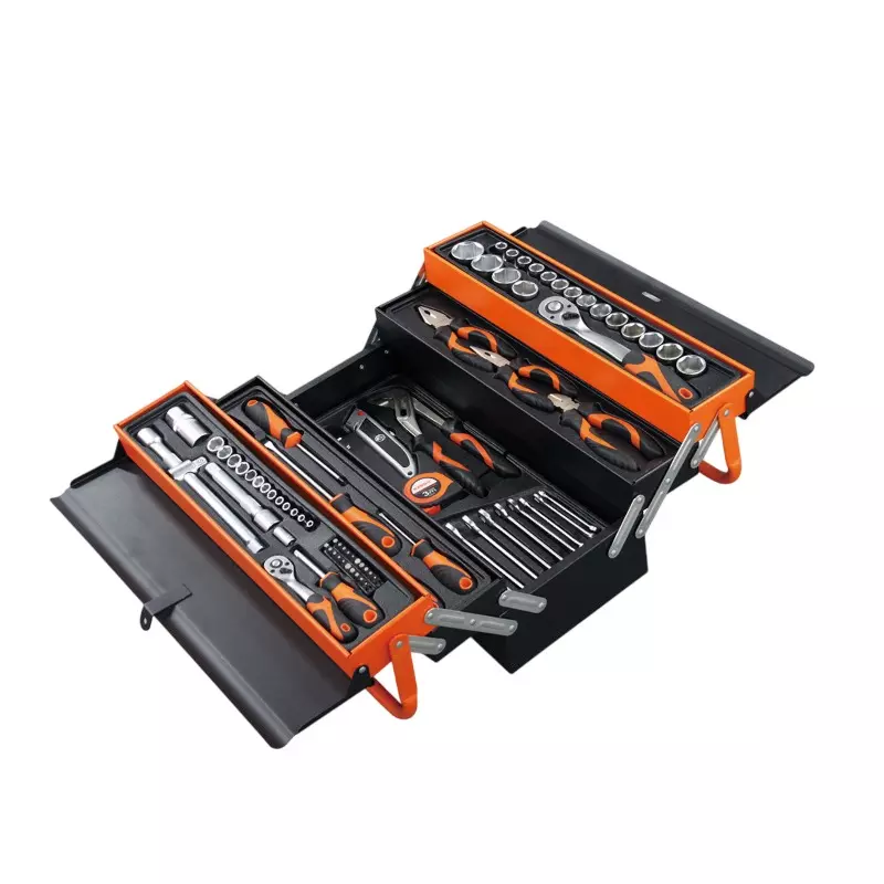 Kendo 5 Tray Cantilever Tool Chest Set, 90202 (Pack of 88 Pcs)