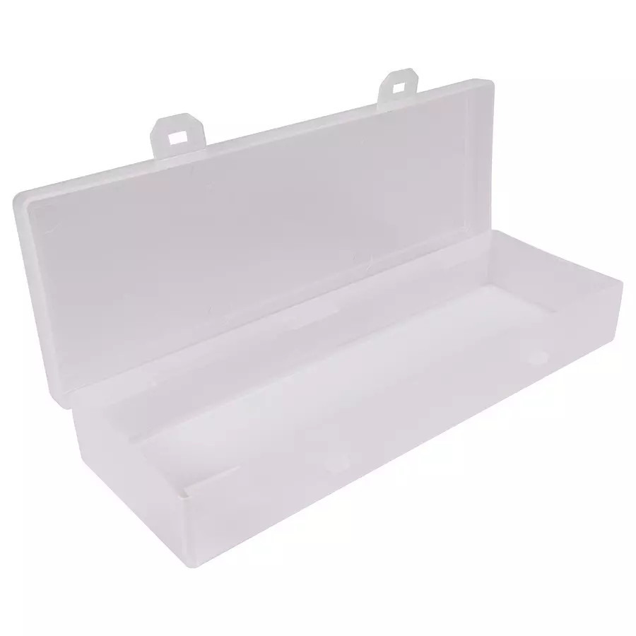 MULTICOMP PRO Boxes STORAGE BOX, 1 COMPARTMENT, TRANSPARENT, 200C