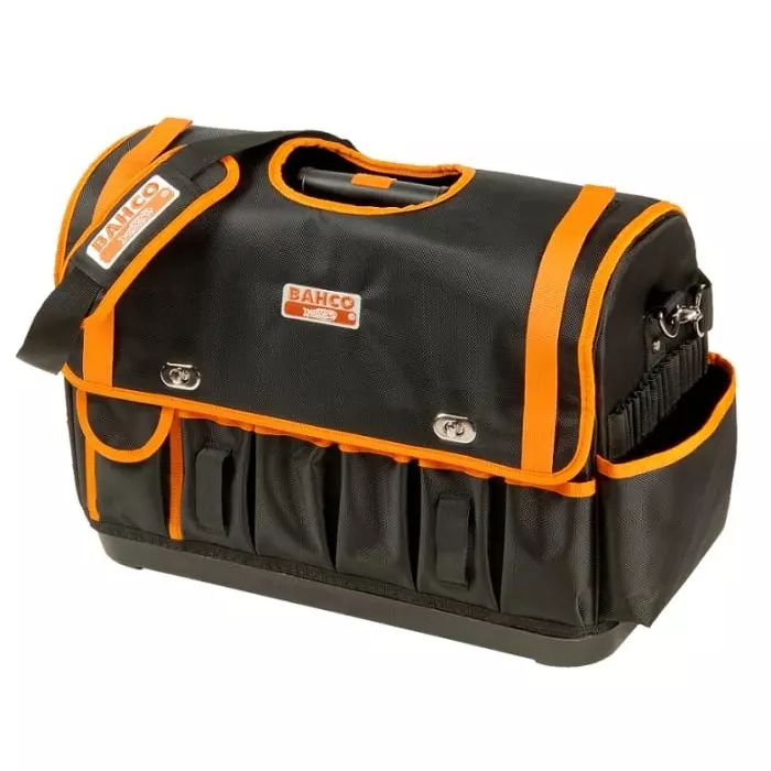 Bahco Polyester Hard Bottom Bag with Shoulder Strap 355 mm x 470 mm x 230 mm, 4750FB1-19B