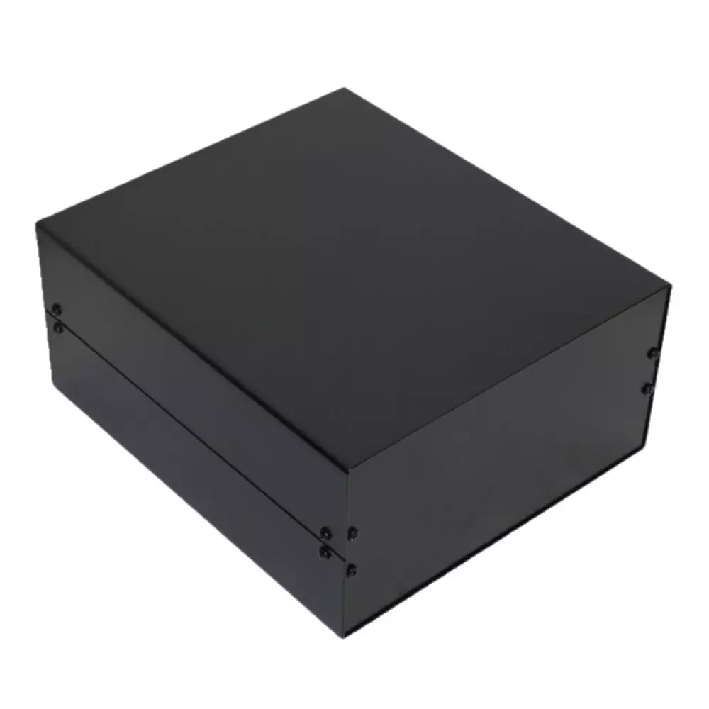 RS PRO Aluminium Case 367x300x134 mm Aluminium Black 2170 g ZR367 IP40, 2883204