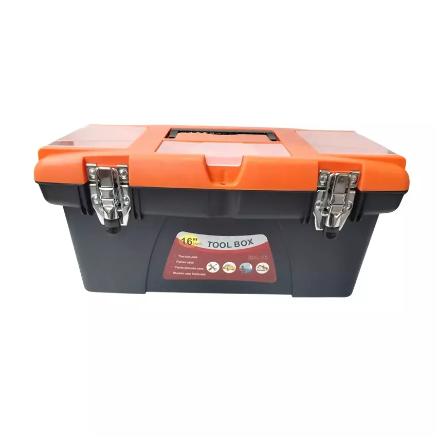 Kravetto 16 inch Heavy Duty Plastic Tool Box