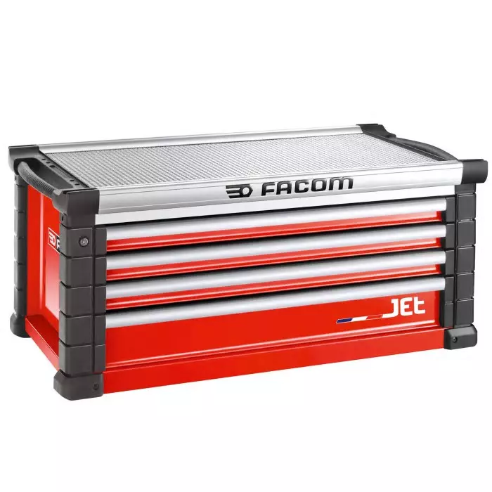 Facom 4 Drawer Aluminium Tool Chest, JET.C4M5A