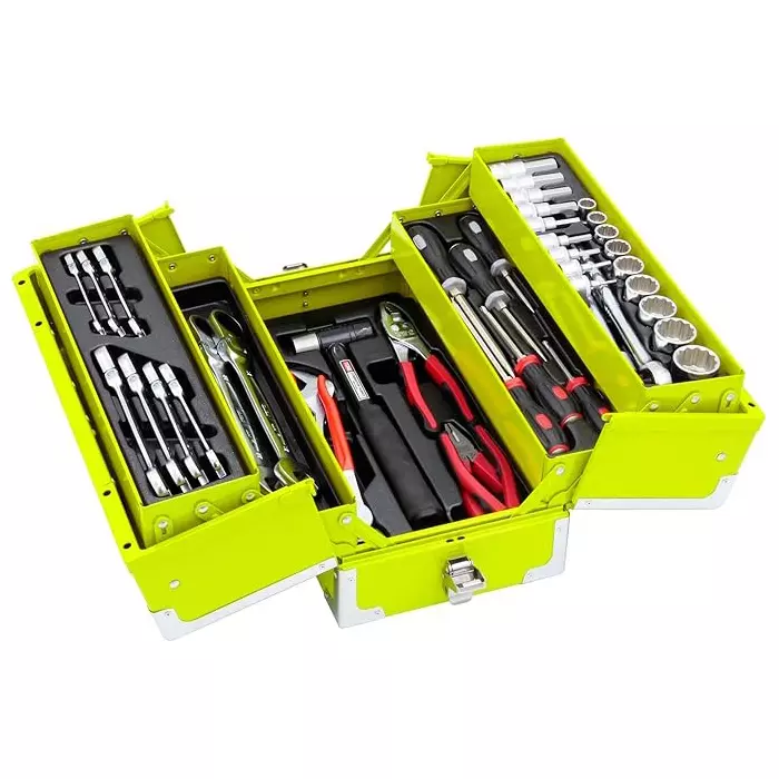 TONE Tool Set Steel Lemon Yellow 220x433x240 mm, TSH430LY