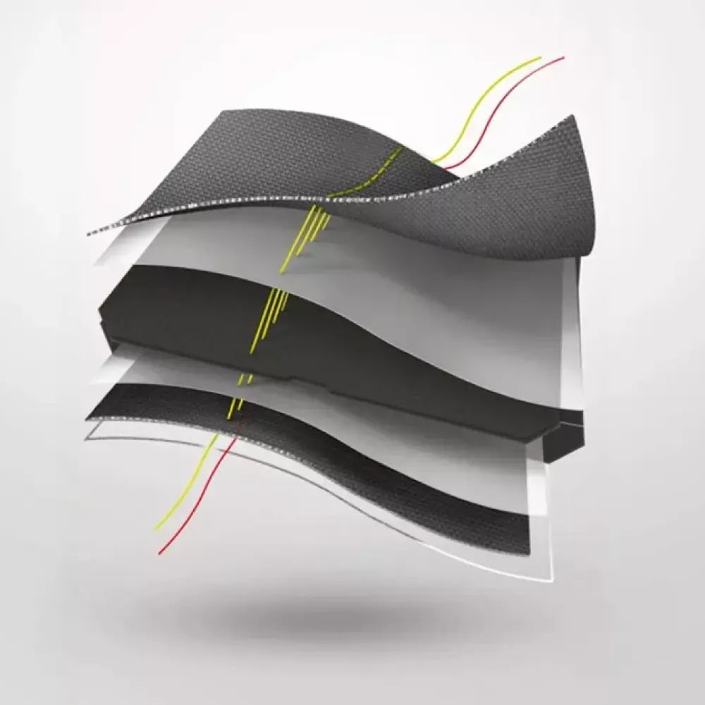 DELI Tool Bag 410x220x250 mm, 600D High Density Oxford Material, 13 Pockets, EDL586120