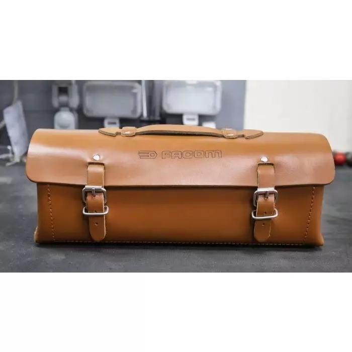 Facom Leather Tool Bag 350mm x 120mm x 120mm, BV.100
