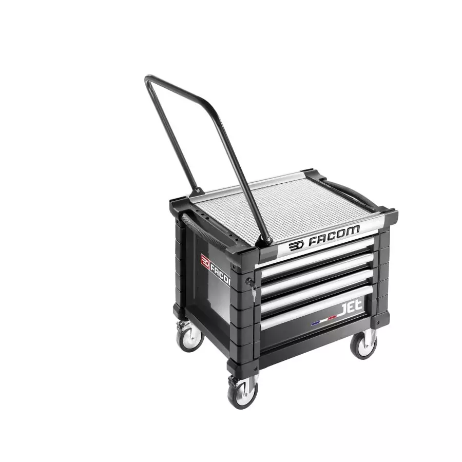 Facom 4 Drawer Wheeled Tool Chest, JET.CR4NM3APF
