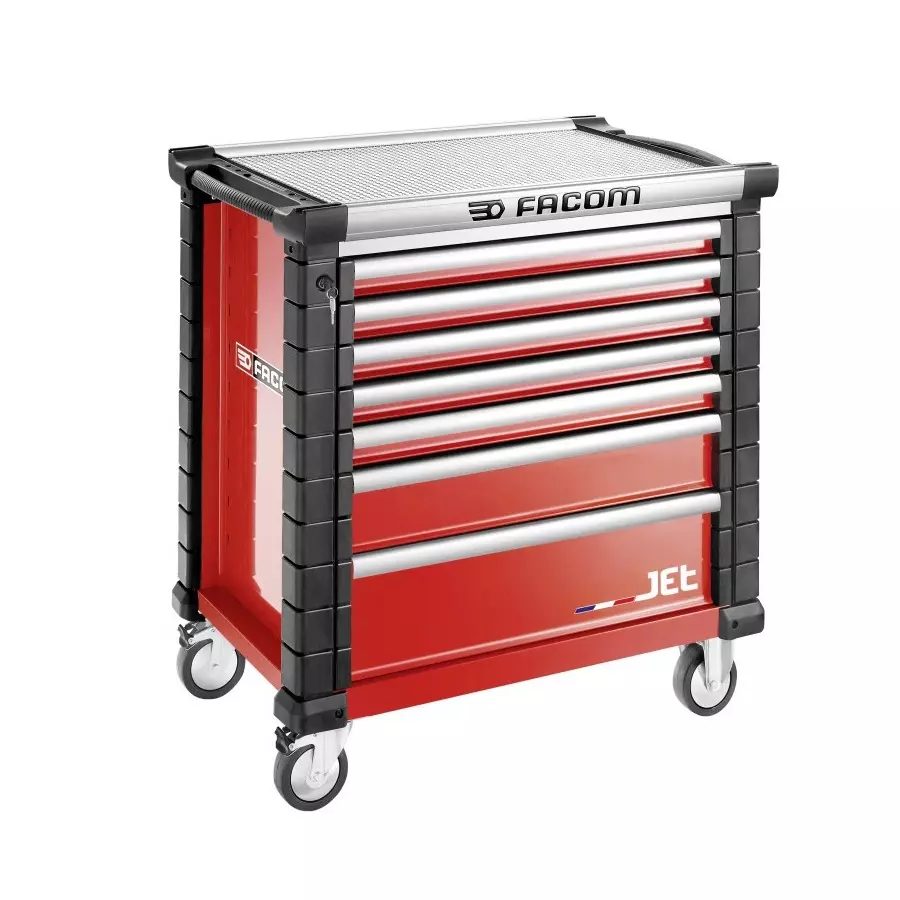 Facom 7 Drawer Wheeled Tool Chest, JET.7M4APF