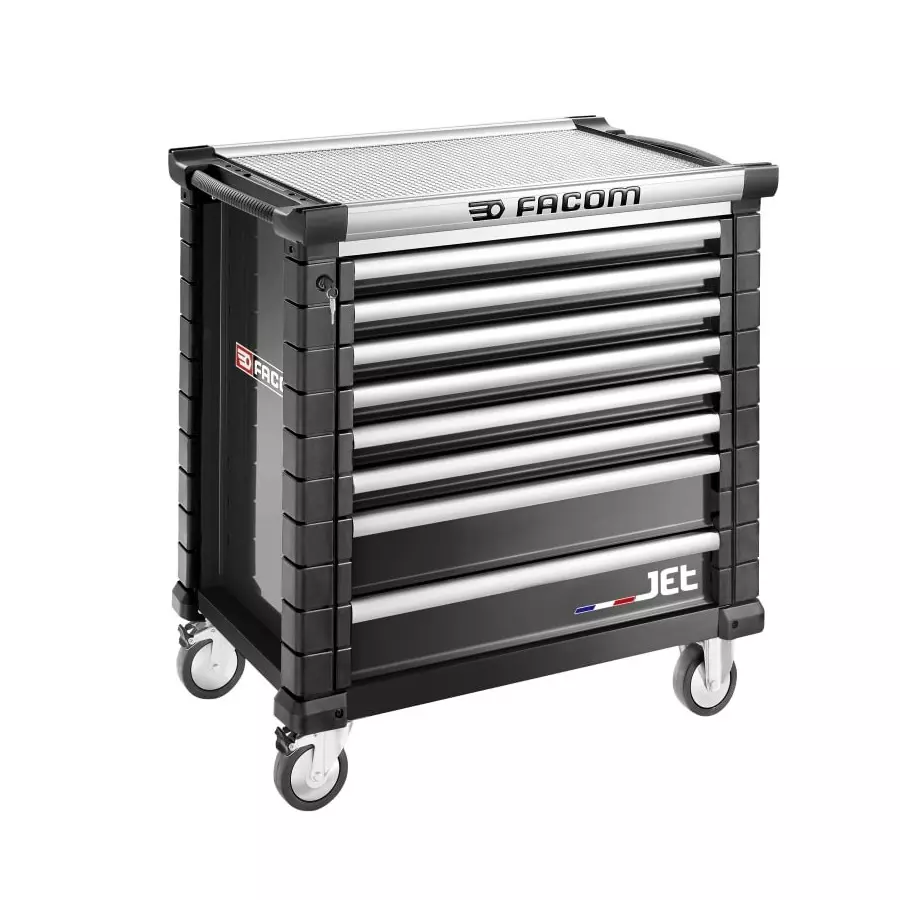 Facom 8 Drawer Wheeled Tool Chest, JET.8NM4APF