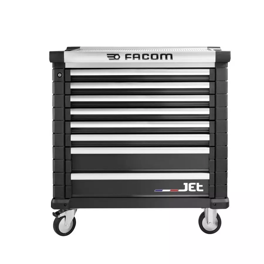 Facom 8 Drawer Wheeled Tool Chest, JET.8NM4APF