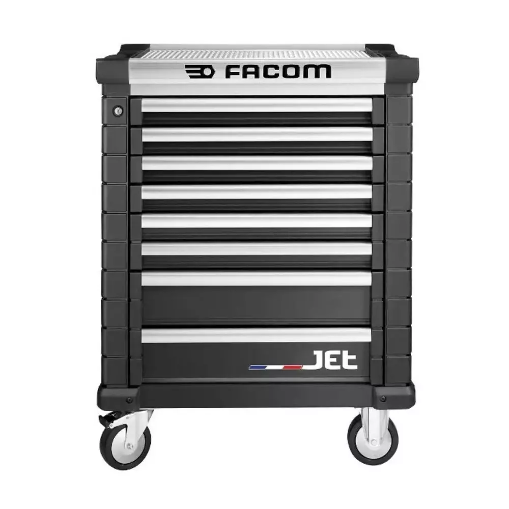 Facom 8 Drawer Steel Wheeled, JET.8NM3APF