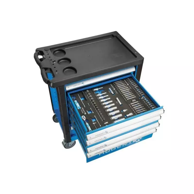 hogert-technik-tool-cabinet-with-304-pcs-tools-and-7-drawers-in-black-and-blue-color-ht7g059