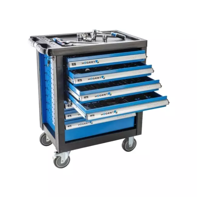 hogert-technik-tool-cabinet-with-304-pcs-tools-and-7-drawers-in-black-and-blue-color-ht7g059