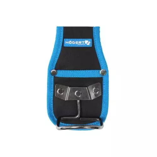 Hogert Technik Hammer Hook Made of Oxford 600D Polyester in Black and Blue Color, 9x16 cm, HT7G232