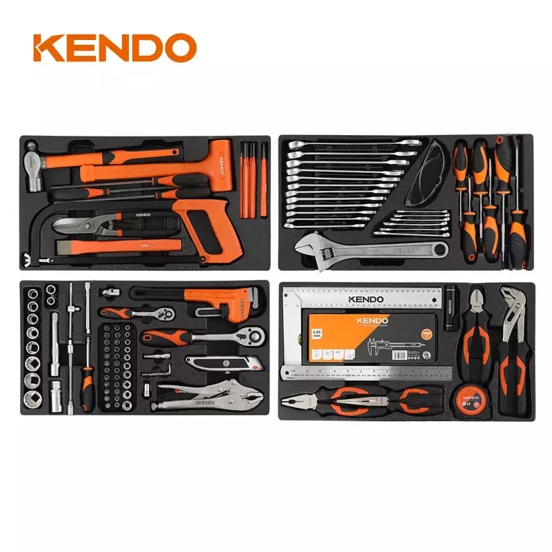 kendo-cabinet-tool-trolley-5-drawer-4-trays-with-113-pcs-tools-orange-black-90322