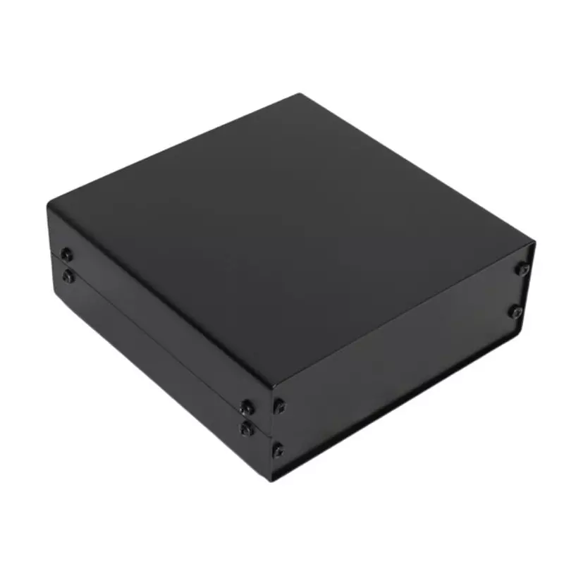RS PRO Aluminium Case 185x180x65 mm Aluminium Black 740 g ZR185 IP40, 2883185