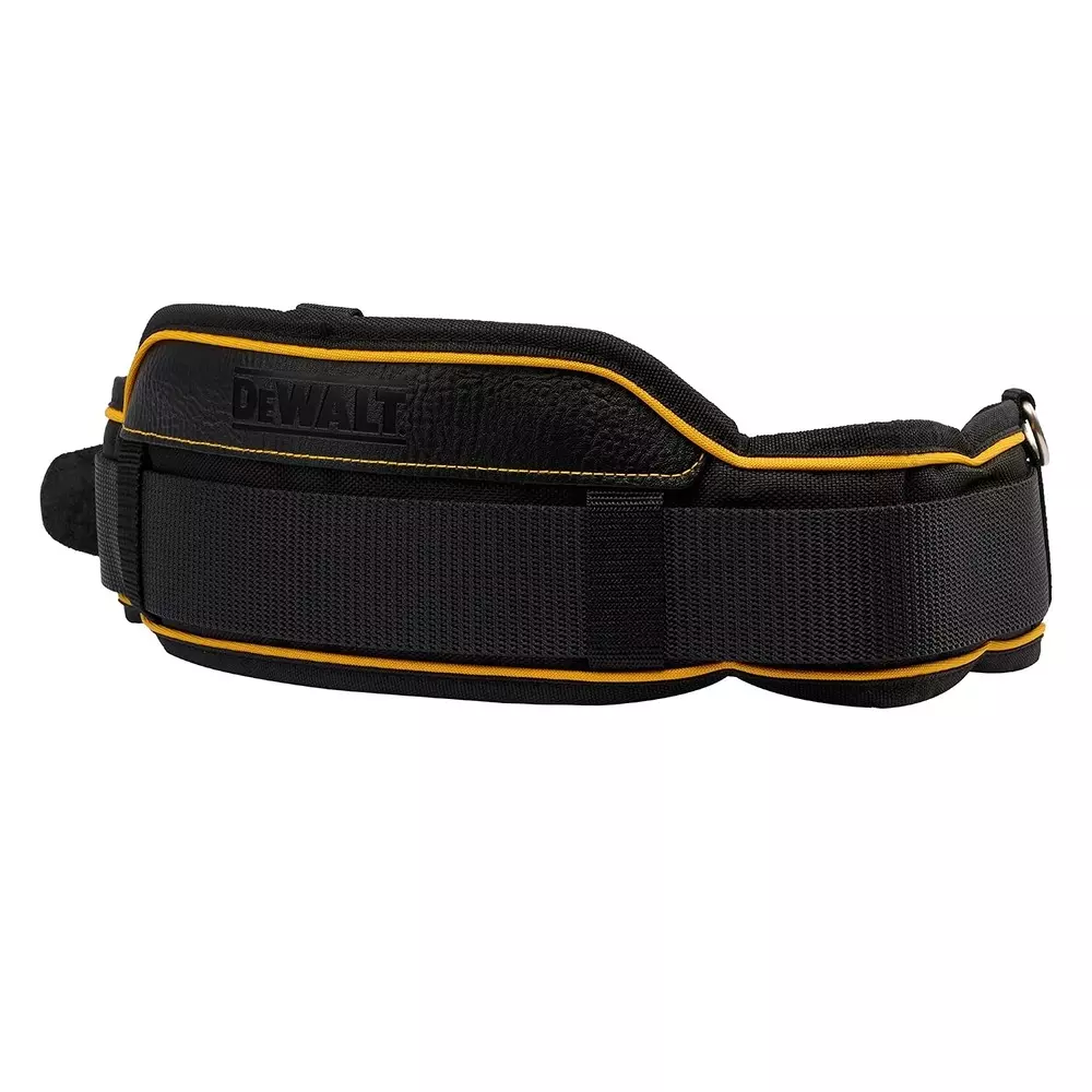 dewalt-heavy-duty-leather-tool-belt-black-yellow-color-with-2-pin-belt-buckle-and-breathable-mesh-padding-dwst1-75651