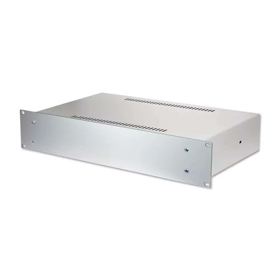 CAMDENBOSS Case, 19", Silver, 2U, C19G2363S