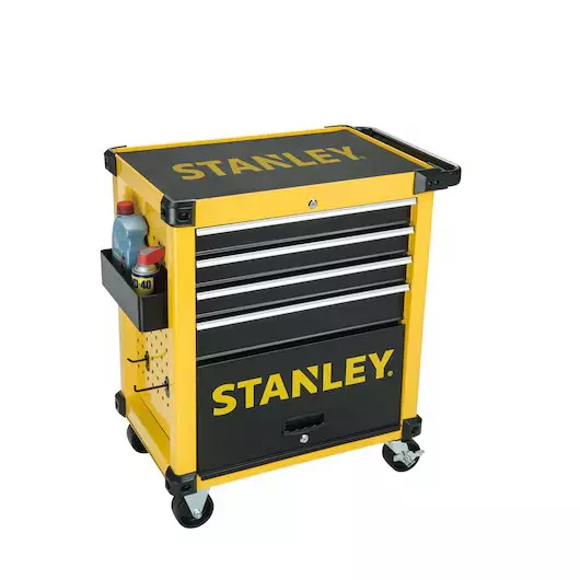 STANLEY Roller Cabinet 4 Drawer (27 Inch) 68.58 cm, STST74305-8