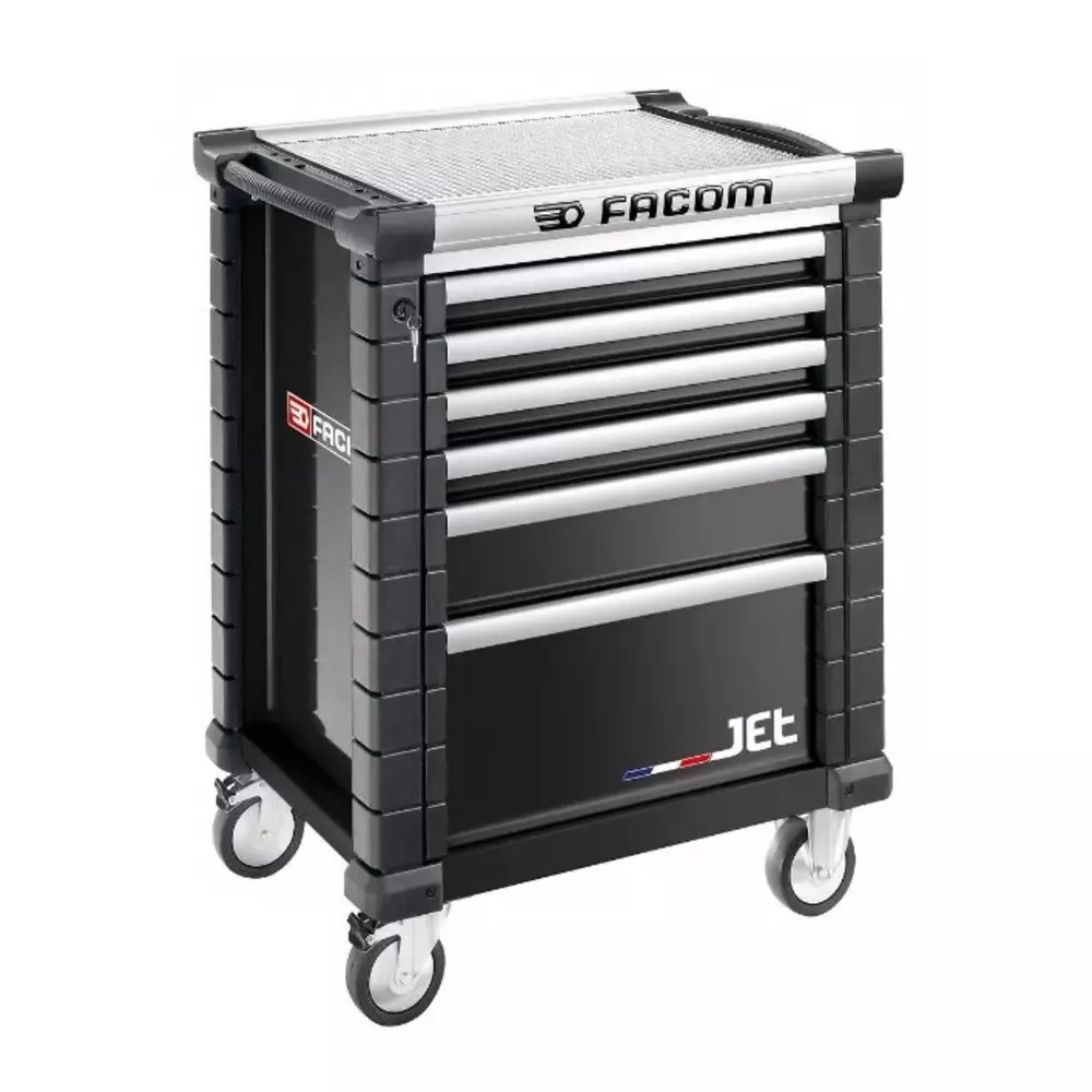 Facom 6 Drawer Steel Wheeled, JET.6NM3APF