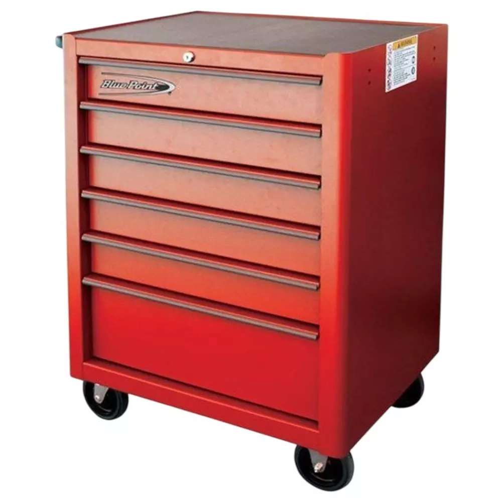 Blue-Point 40 inch (101.6 cm) mm Roller Cabinet With 45 Kg Per Drawer Load Capacity and 5 inch (127 mm) Wheel Size, KRB4007K