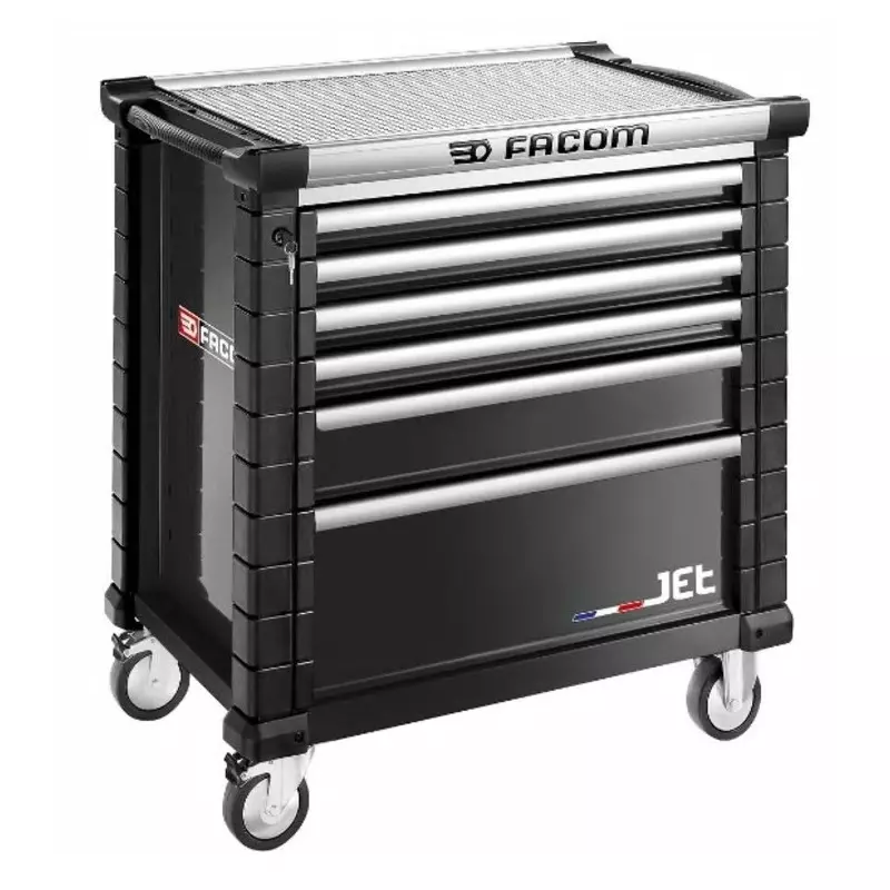 Facom 6 Drawer Steel Wheeled, JET.6NM4APF