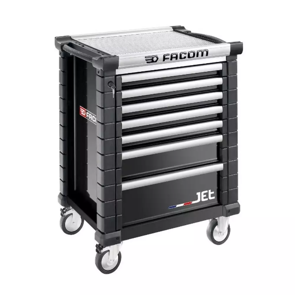 Facom 7 Drawer Steel Wheeled, JET.7NM3APF