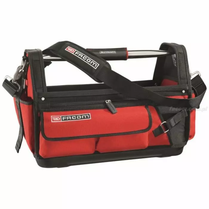 Facom Fabric Tool Bag with Shoulder Strap 490mm x 220mm x 350mm, BS.T20PB